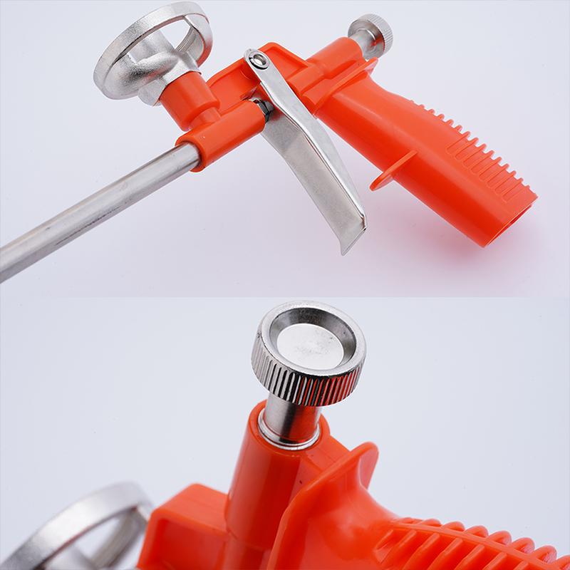 Foaming Jet Glue Gun Metal Polyurethane Trigger Sprayer Pump Sealant Caulking Tool for House Renovation Foam Expanding Spray Gun