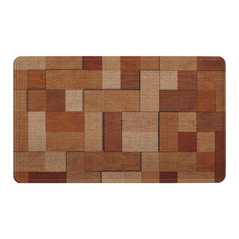 Bio-Leinen Badematte & Badezimmerteppich, Duschvorleger mit rutschfester Gummiunterseite, Schnell absorbierend, Umweltfreundlich für Badezimmer