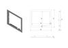 Frame for Nadia 13 Ce Stove Frame Width 70 Mm