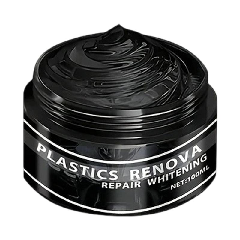 Car Plastic Restorer Revitalizing Coating Repair Paste for Rubber Plastic Parts Back To Black Gloss 1