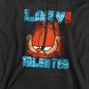 Garfield Mens Lazy But Talented Distressed Hoodie