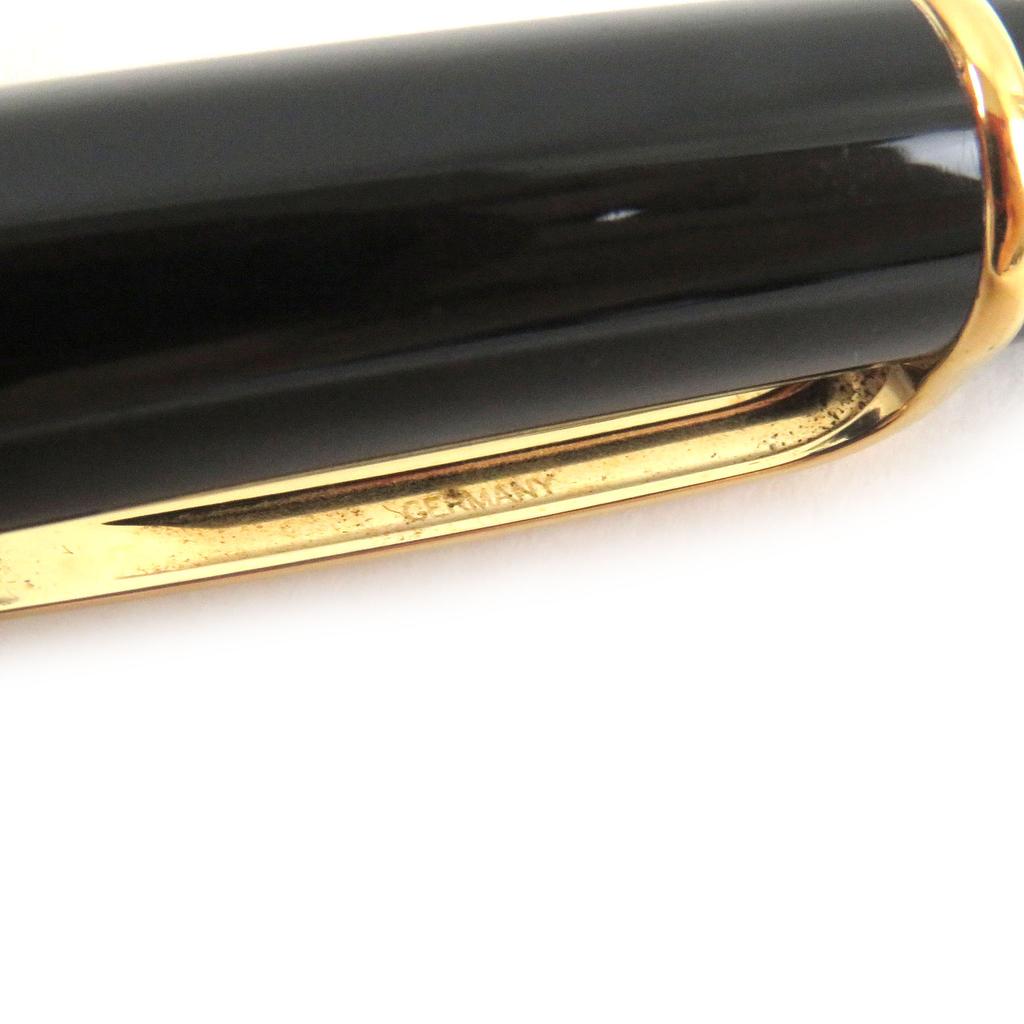 Very Good Cartier Ballpoint pen Diaboro de Cartier Twist type Black gold Blue Used