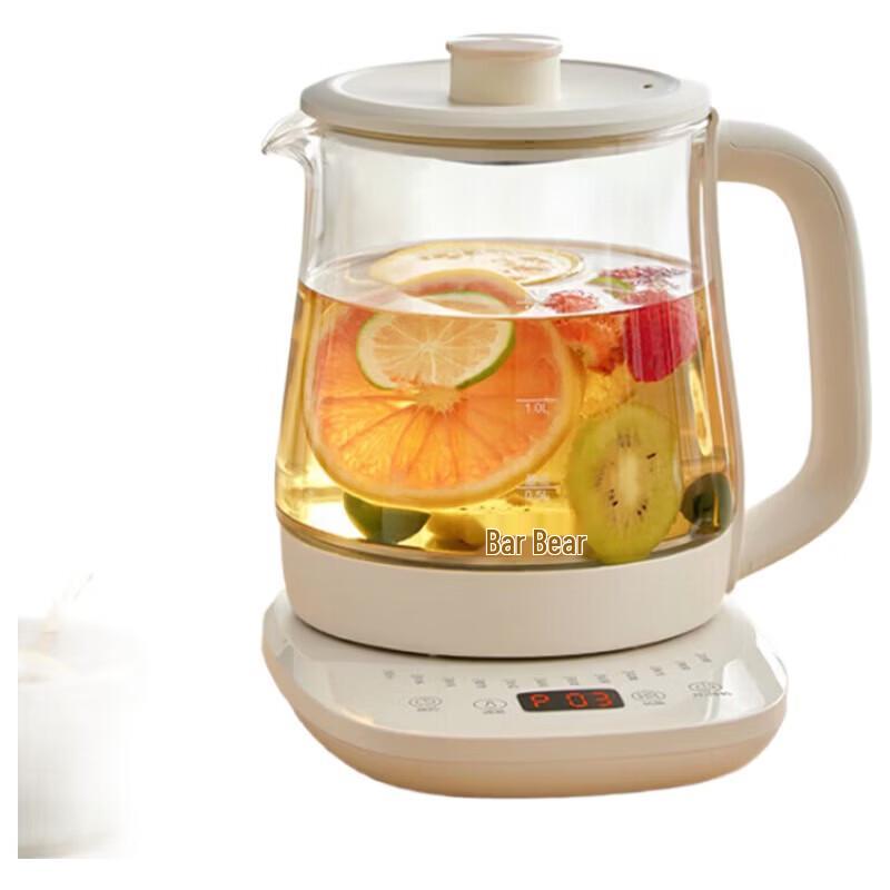 Bear 1.5L Smart Glass Health & Herbal Tea Kettle CN plug (adapter included)