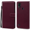 A51 Case For ZTE Blade A51 Case Soft Silicone Leather Flip Wallet Case For ZTE Blade A51 Case Back Cover Coque Fundas Etui