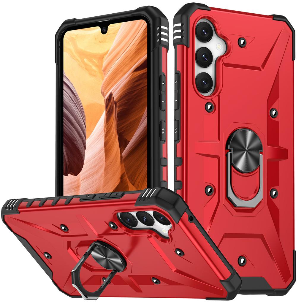 Applicable to Samsung A56 Q Jie mobile phone case A36 bracket A26 anti-drop A16/A55 protective case A35/A15