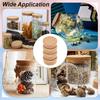 1-4Pcs Large Cork Stoppers for Jars Cork Lids for Glass Bottles Replacement Tapered Plugs Corks Bottle Stoppers Soft Wood Corks