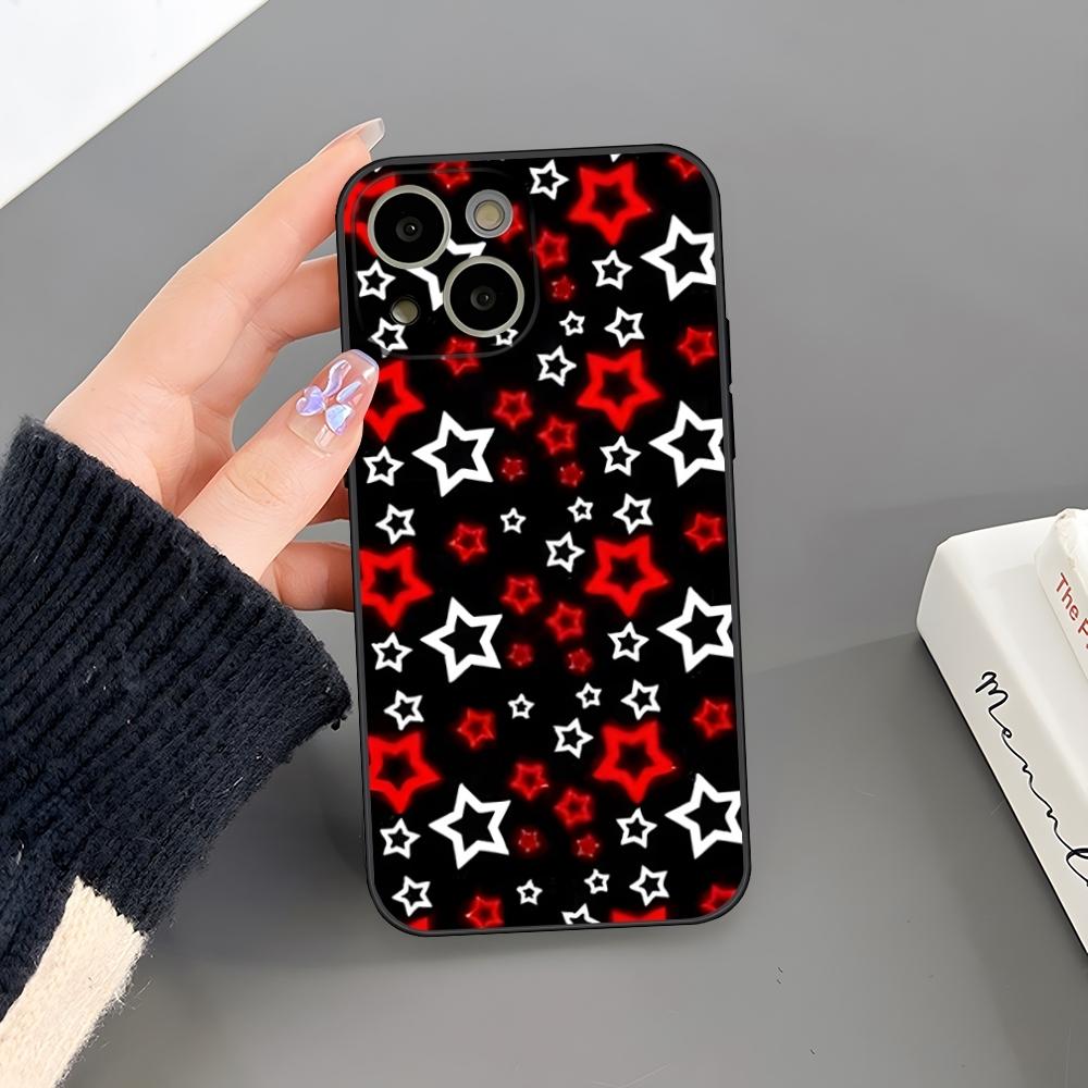 

Fashion INS Stars Phone Case For Iphone 17 Air 15 Pro Max 14 Pro 16 Plus 12 13 11 Xr X Xs 8 7 Plus Back Cover iPhone16