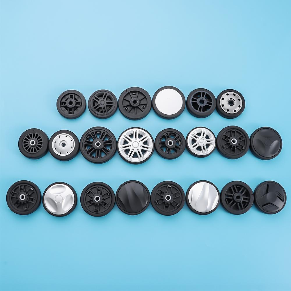 Durable Suitcase Parts Axles Suitcase Wheels Replacement with Screw Replace Wheels Caster Wheel Repair Kit Luggage Accessories