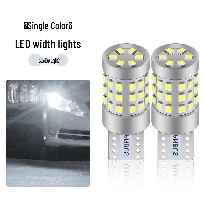Motorcycle & Car Dual Color High Brightness T10/T15 42SMD Parking/Turn Signal W5W Tail Light Bulb