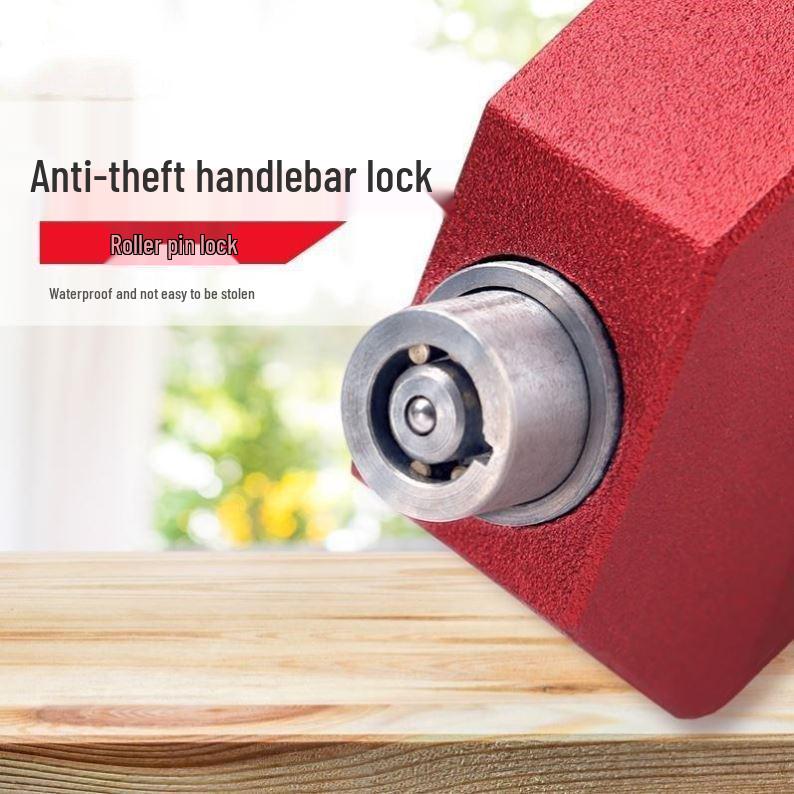 Electric Vehicle Alarm Handlebar Lock: Motorcycle & Bicycle Anti-Theft Brake and Throttle Lock