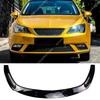 Para Seat Ibiza IV 2013-2016 MK4 6J Cupra SC ST TSI TDI FACELIFT Pala Frontal Divisor de Parachoques Labio Difusor Modificado Kit de Carrocería de 3 Piezas