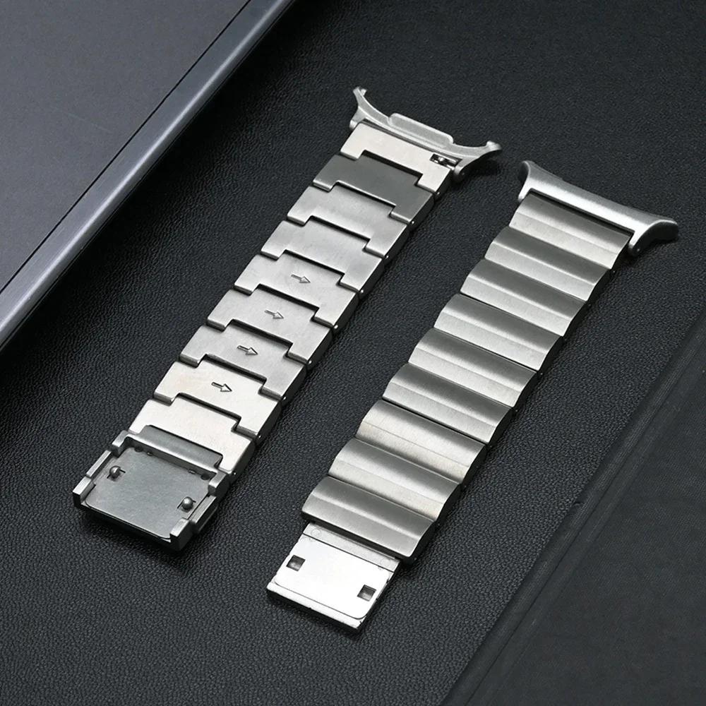 Titanium Metal Strap For Samsung Galaxy Watch Ultra 47mm Magnetic Loop Band For GALAXY WATCH ULTRA 47MM Luxury Business Bracelet