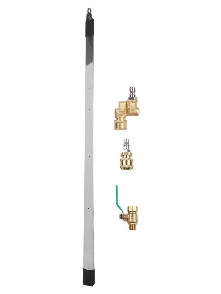 Car Water Tank Radiator Condenser Cleaning Tool 4500 PSI Radiator Flush Cleaner Tool 60CM Auto Maintenance Tool