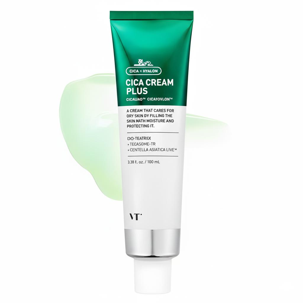 [Duo Set] VT Cosmetics Pro CICA Daily Soothing Mask (30 Sheets) + CICA Cream Plus 100ml