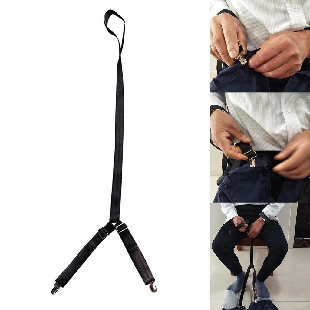 Clip Pull Dressing Aid Wearing Belt Portable for Daily Living Dressing