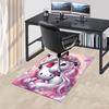 1pc Unicorn Hello Kitty Carpet Office Rug Outdoor Mat Home Decor Area Carpet Festival Gift Office desk chair carpet