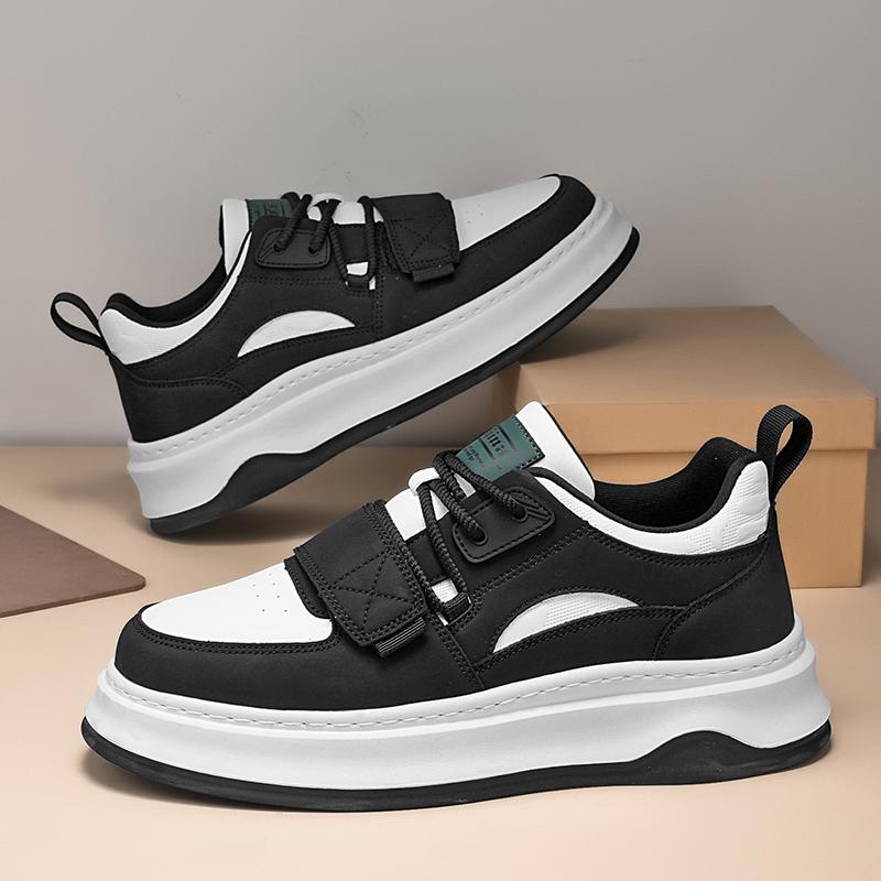 Fashion 2024New Men Casual Leather Flat Designer Shoe High Quality Fashion Genuine Leather  Tennis Waterproof Outdoor Sports Oxford Shoe