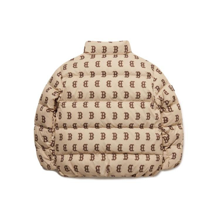 New MLB Down Jacket Cropped Unisex Khaki 3ADJM0116-43BGS