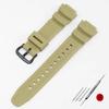 Accessori per cinturino da polso adatti per Casio Watch W-218h / F-108 AE1200 / 1000 / 1300 cinturino da polso in resina silicone 18mm