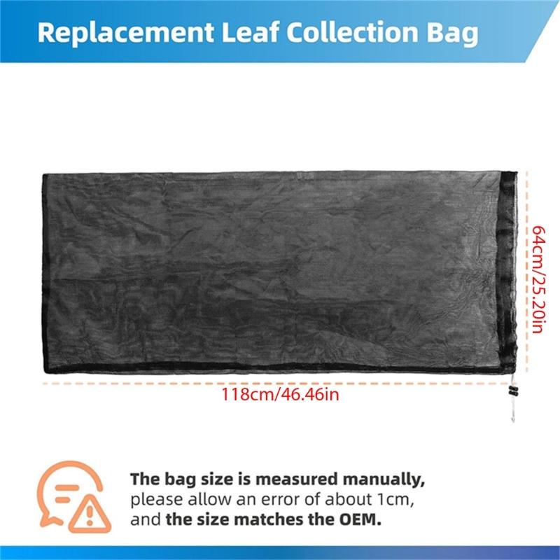 Wood Chipper Collection Bag Reusable Lawn Cleaner Bag Leaf Shredders Chip Machine Bag for Wood Slicers Splitters Enduring
