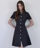 Julie And Kara 26Hs Love By You Maya Summer Tweed Dress Black Wedding Guest Look Ceremony Look