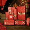 Red Spring Festival Decoration Box Supplies Gift Wrap Storage Gift Paper Gift Wrapping Paper