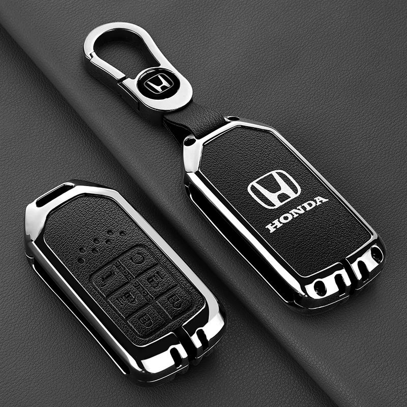 New 6 Buttons Car Key Case Cover Shell Remote Holder For Honda Odyssey Remote Ey Smart Keyless Tpu Car Key Case Cover Case