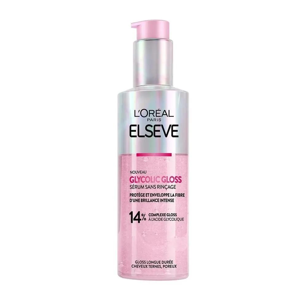 L Oréal Уход за волосами несмываемая сыворотка 150 мл 1 упаковка Уход за волосами несмываемая сыворотка ELSEVE GLYCOLIC GLOSS
