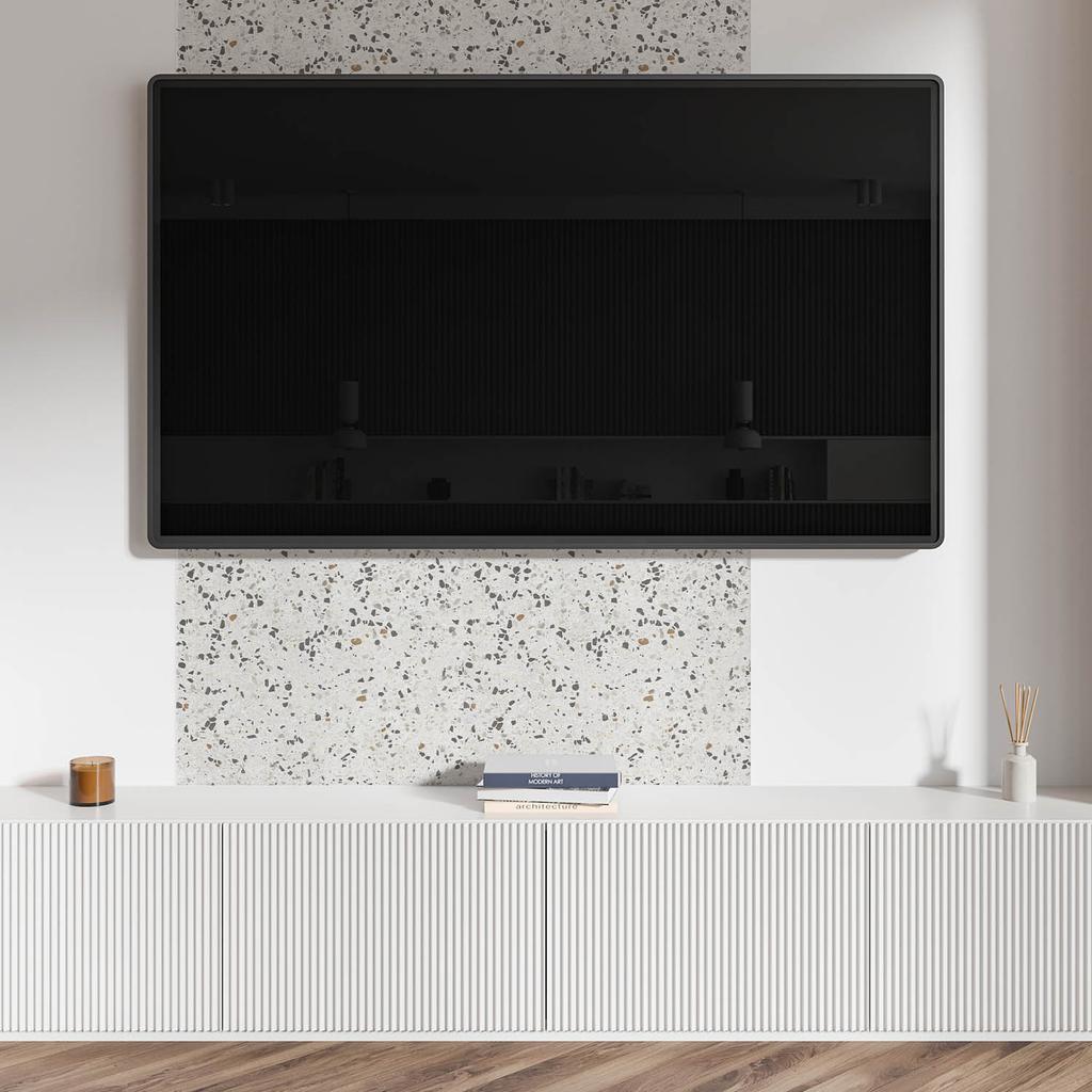 Panel Winylowy Z Wzorem Do Salonu Samoprzylepny 100X50 Cm Wzór Z Drobnymi Kamieniami