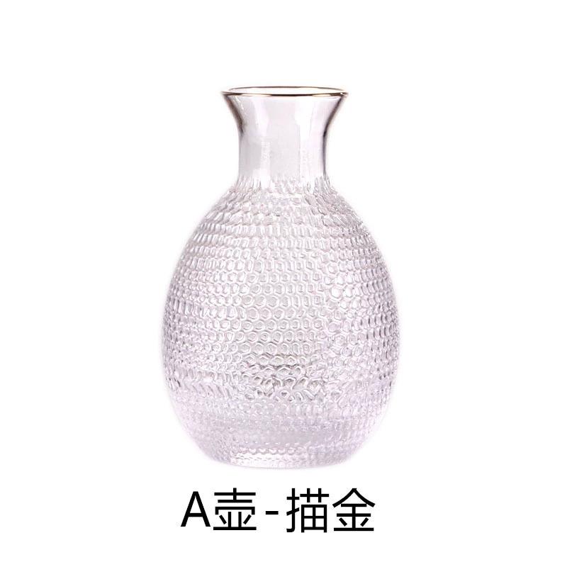 Japoński Styl Szklanki do Sake Zestaw Kubków Kreatywne Przezroczyste Kubki do Herbaty Akcesoria do Wina Czajniczek do Sake Kubek Wino Whisky Zestaw Kieliszków Shot Nowy