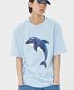 Dolphin Wave Apparel Dolphin Giant Graphic T-Shirt