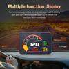 P16 Automotive OBD2 LCD Meter HUD Car Digital Head Up Display TFT Screen Car Accessories With RPM Voltage Water Temp KMH Speed