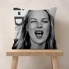 Kate Moss Fashion Modern Art Personalized Pillow Cover Kids Bedroom Wild Party Decor Pillowcase Kid Birthday Shower Gift
