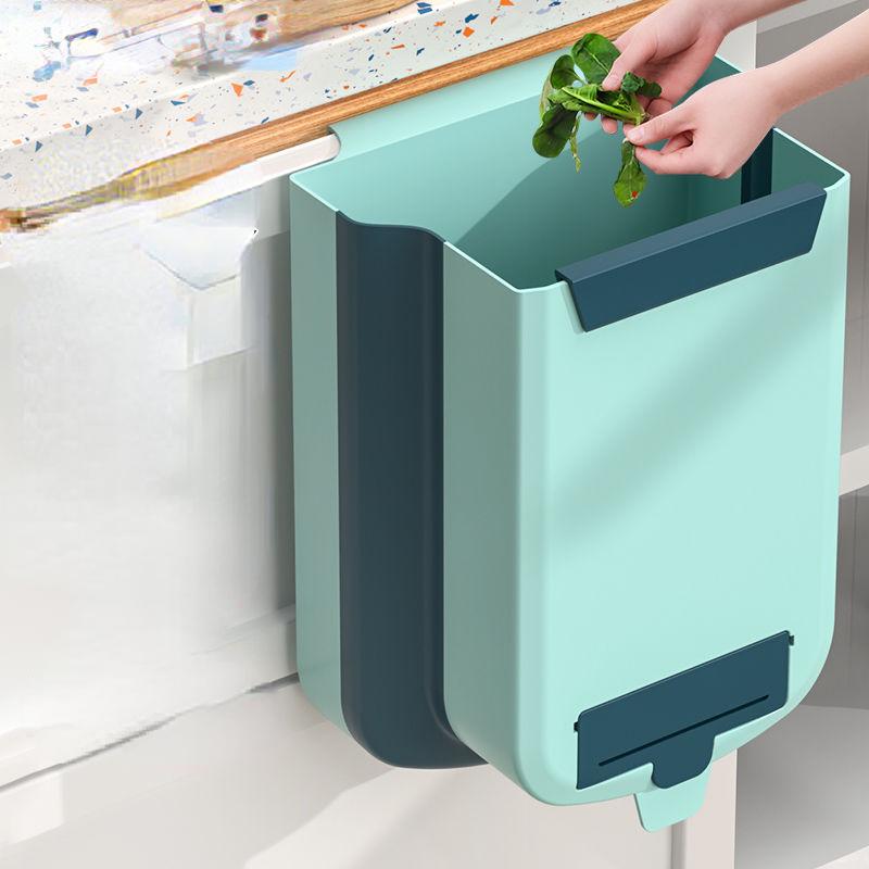 

Кухонный мусорный бак, бытовая кухня, подвесной кухонный шкаф большой емкости, подвесной шкаф, складной многофункциональный мусорный бак
