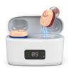 Wireless Rechargeable Hearing Aids LED Display Audiphone Children Adults Elderly Invisible Mini Sound Voice Amplifier