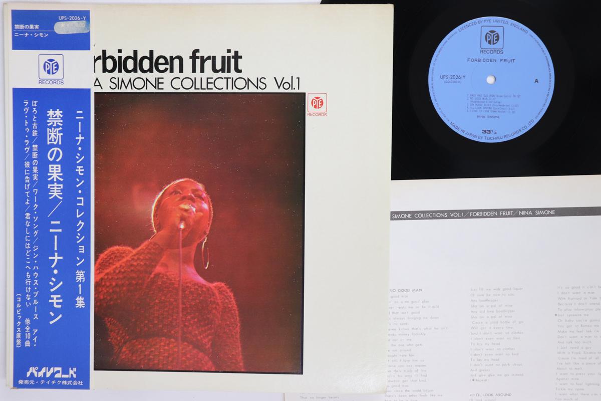 

LP Record NINA SIMONE Forbidden Fruit UPS2026Y PYE Japan Obi Jazz Used