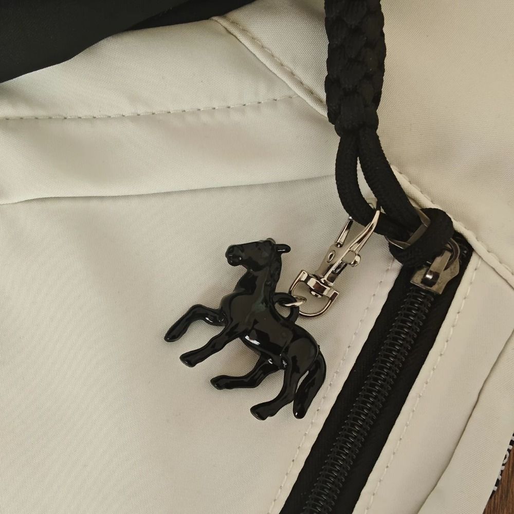 Cartoon Animal Key Ring Mini Zodiac Horse Keychain Jewelry Car Key Chain Backpack Decoration