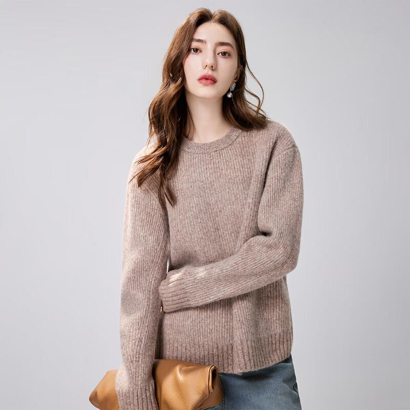 

Qiushui Yiren Women s Casual Merino Wool Knit Sweater M