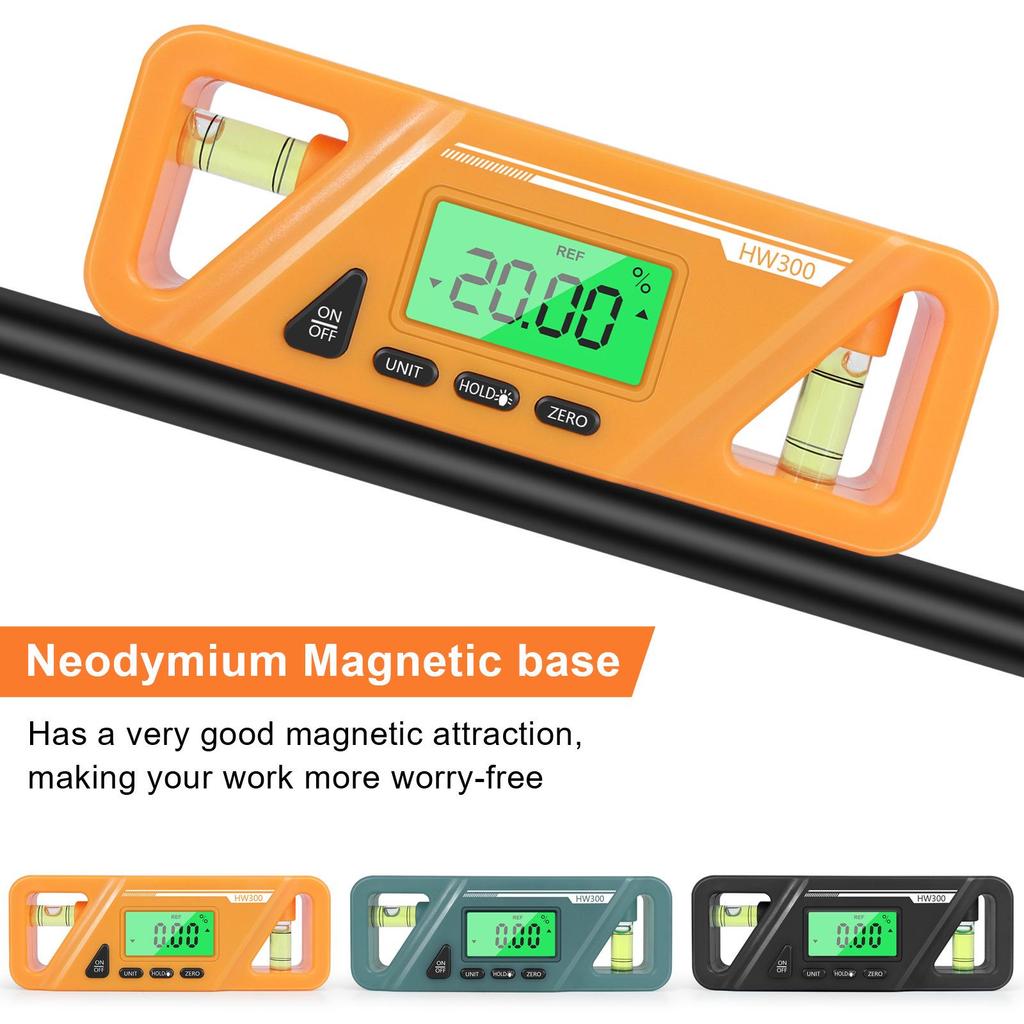 Digital Protractor Inclinometer & Spirit Level Angle Finder