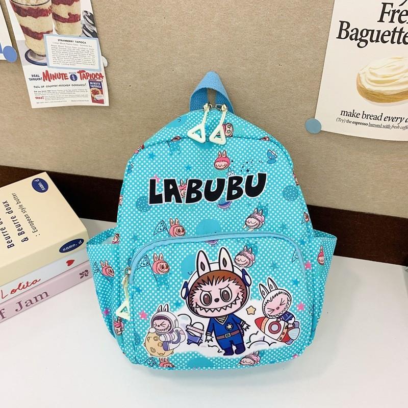 Stylish And Colorful Labubu Kids Backpack For School Featuring Fun Anime Patterns