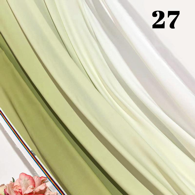 100x150cm Gradient Rainbow Fabric Ancient Style Sewing Hanfu Dress Stage DIY Costume Hanfu Silky Dress Stage Garment