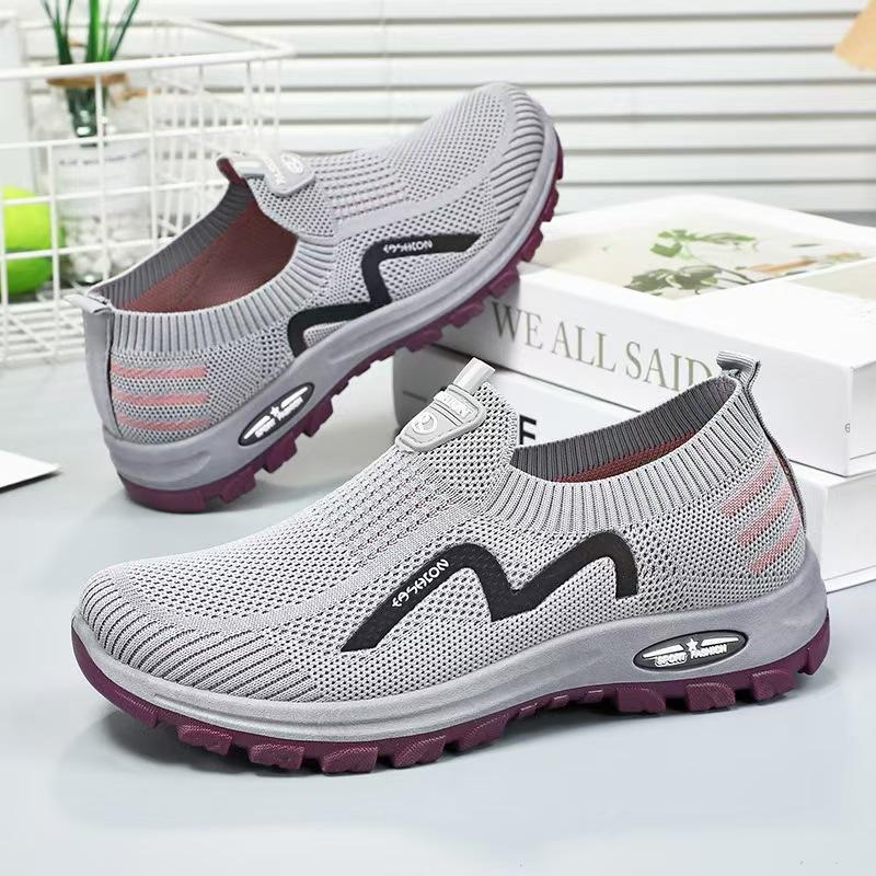 Spring new soft-soled shoes women's versatile breathable women's shoes daily casual mother shoes