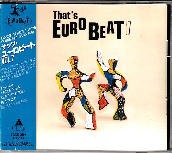 

CD VARIOUS - That s Eurobeat Vol. 7 32XB284 Alfa Internatio 1988 Japan Dance & Electronica Used