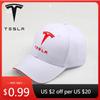 Car Sticker Tesla Four Seasons Casual for Tesla Baseball Caps Embroidery Men Women Racing Snapback Sun Hat Outdoor Sport Running