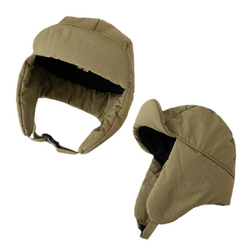 Thicken Windproof Earflap Hat Vintage Earflap Hat for Women Teens Keep Ear Warm Hat Cold Weather Thicken Trapper Hat