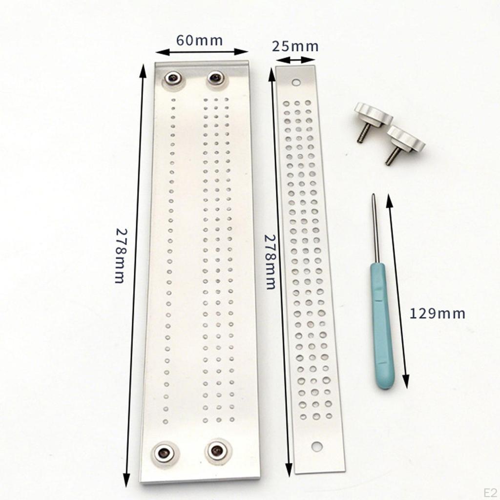 Kit Completo di Strumenti per Rilegatura Forbici Strumenti per Forare per Artigianato Rilegatura Fai da Te Diari