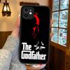 United States TV The Godfather Phone Case For IPhone 16 15 14 13 12 11 Pro Max Plus X XS MAX Black Matte Phone Fundas