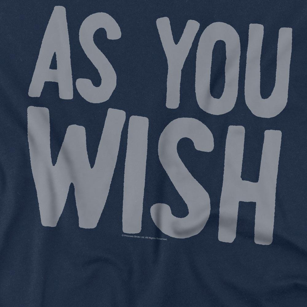The Princess Bride Unisex Adult As You Wish T-Shirt
