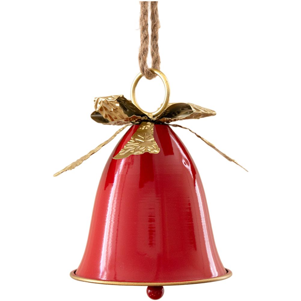 

Christmas Iron Bell Decorations for Window Hanging Suitable for Indoor Holiday Festive Decor in Various Dimensions
