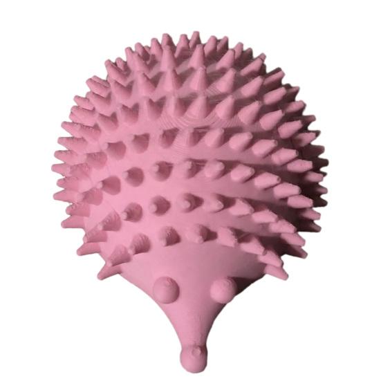 Cat Self Groomer Cat Face Massager Scratcher Wall Massage Comb Hedgehog Cactus Cat Self розовый